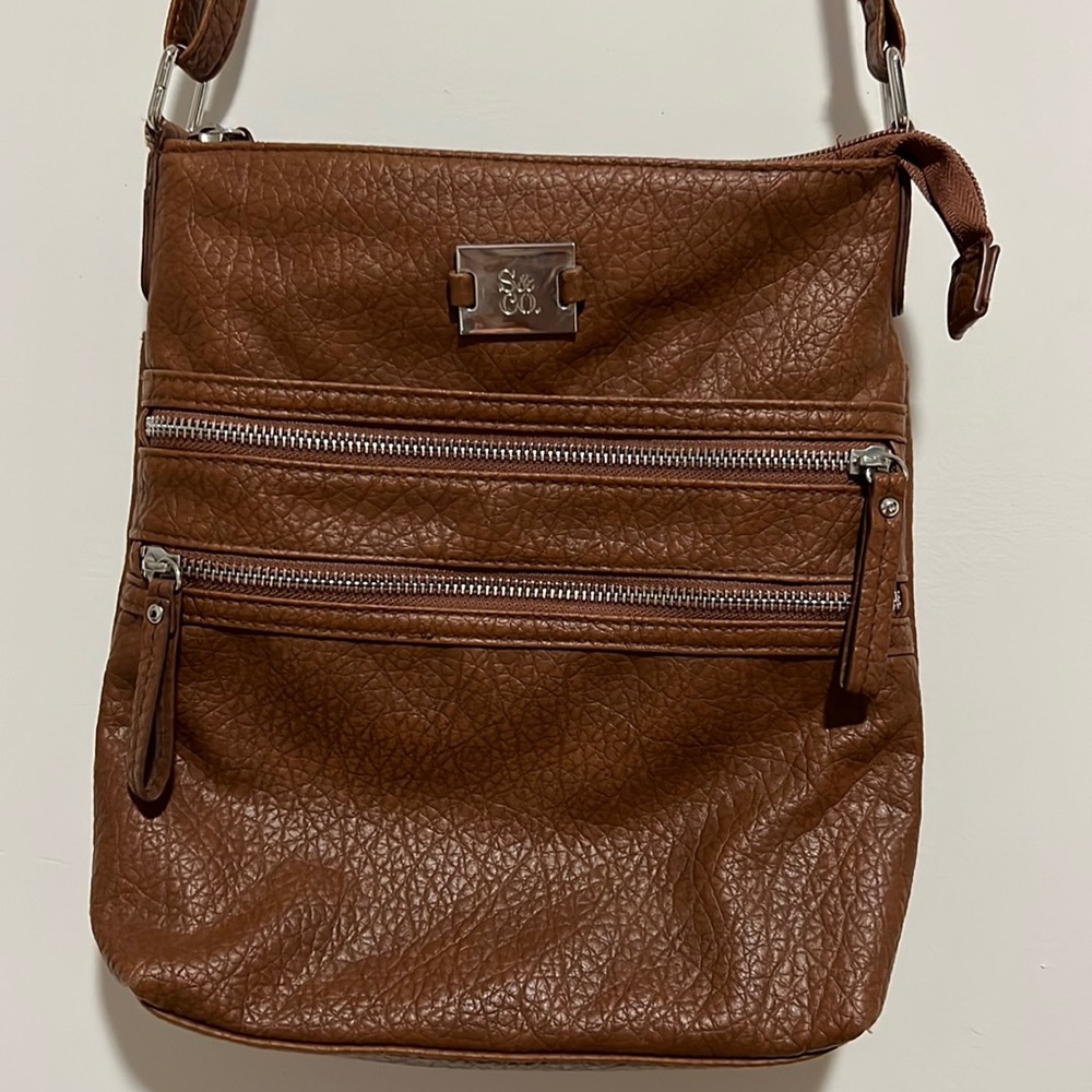 Style and Co Brown Cross Body bag Very Good condition ‼️